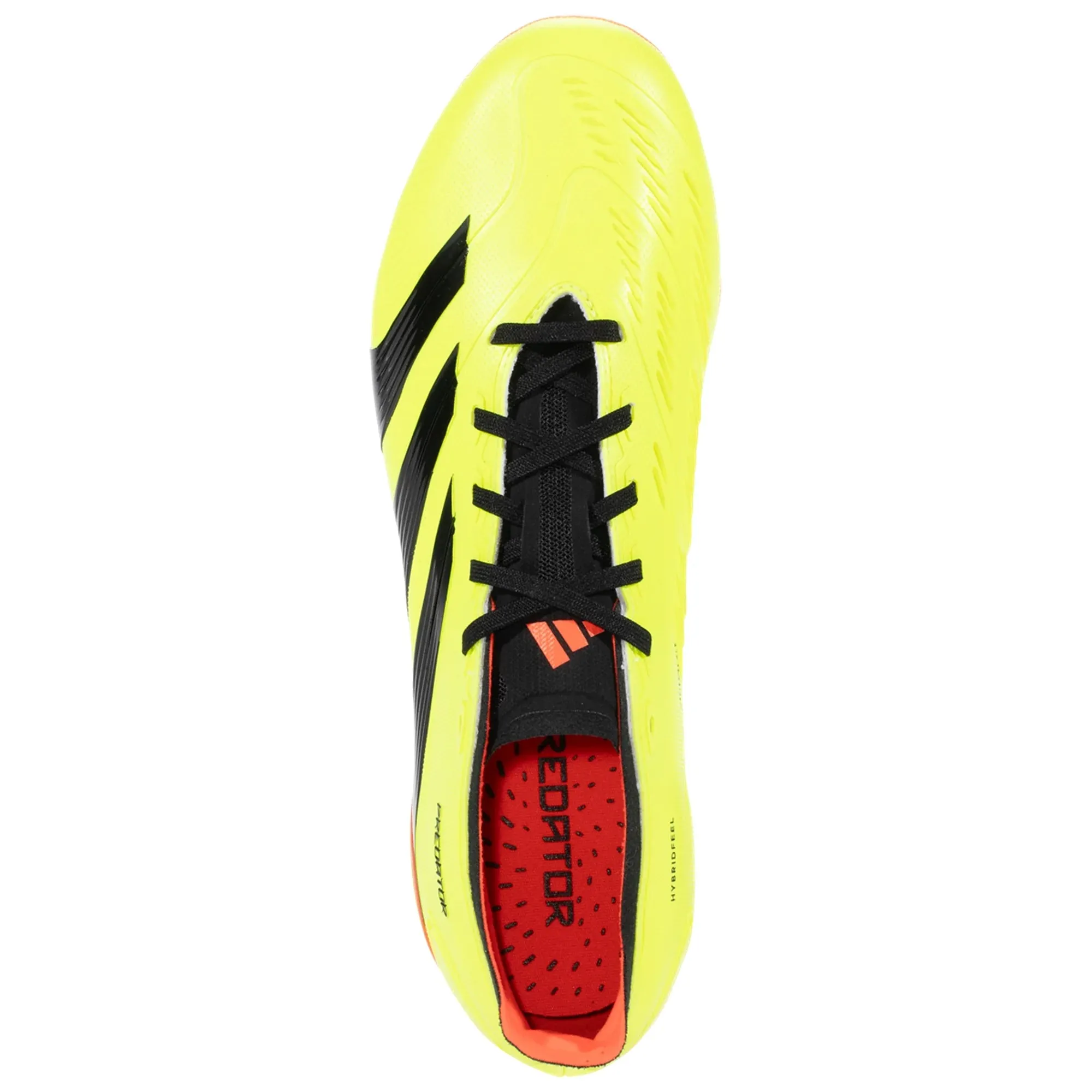 adidas Predator League Low FG Firm Ground Soccer Cleat - Solar Yellow/Black/Solar Red