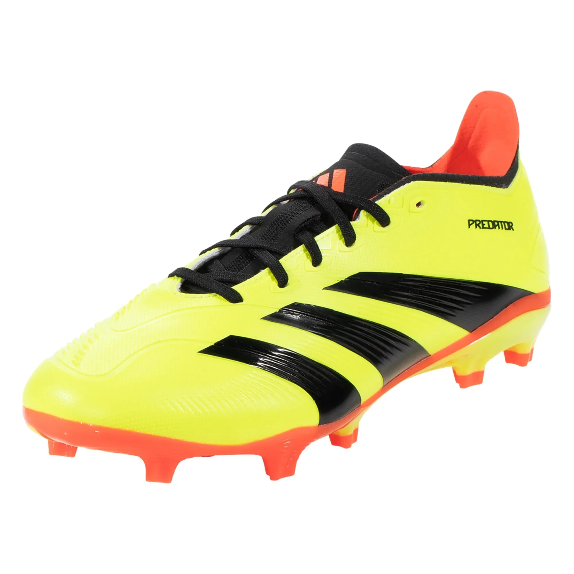 adidas Predator League Low FG Firm Ground Soccer Cleat - Solar Yellow/Black/Solar Red