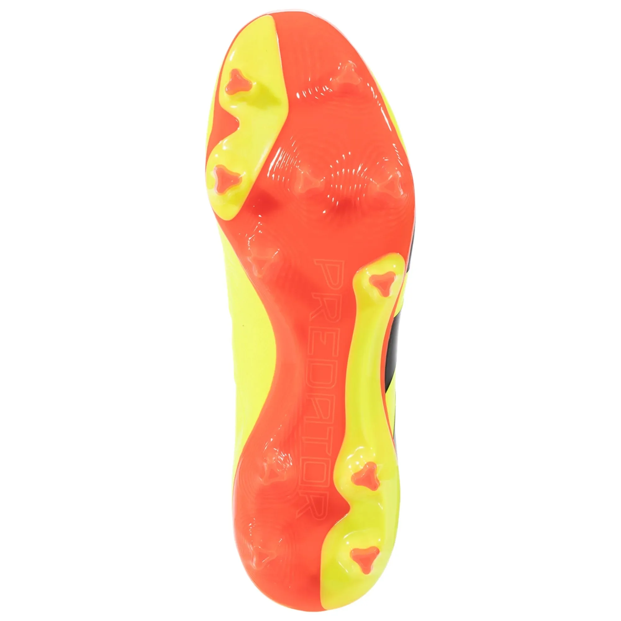 adidas Predator League Low FG Firm Ground Soccer Cleat - Solar Yellow/Black/Solar Red