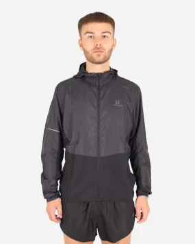 AGILE FZ HOODIE M - Black