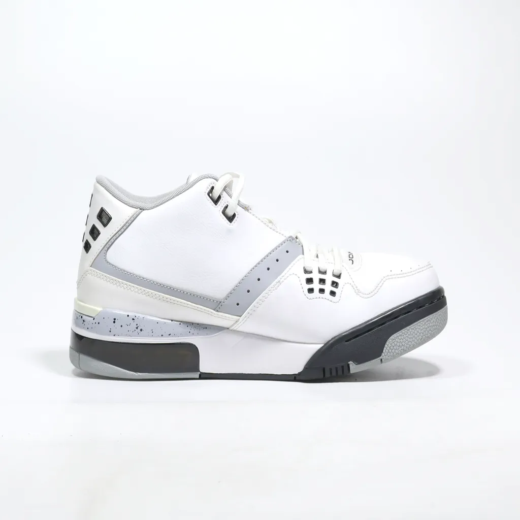 Air Jordan Flight 23 Bg Big High-Top Sneakers Leather White Color For Men