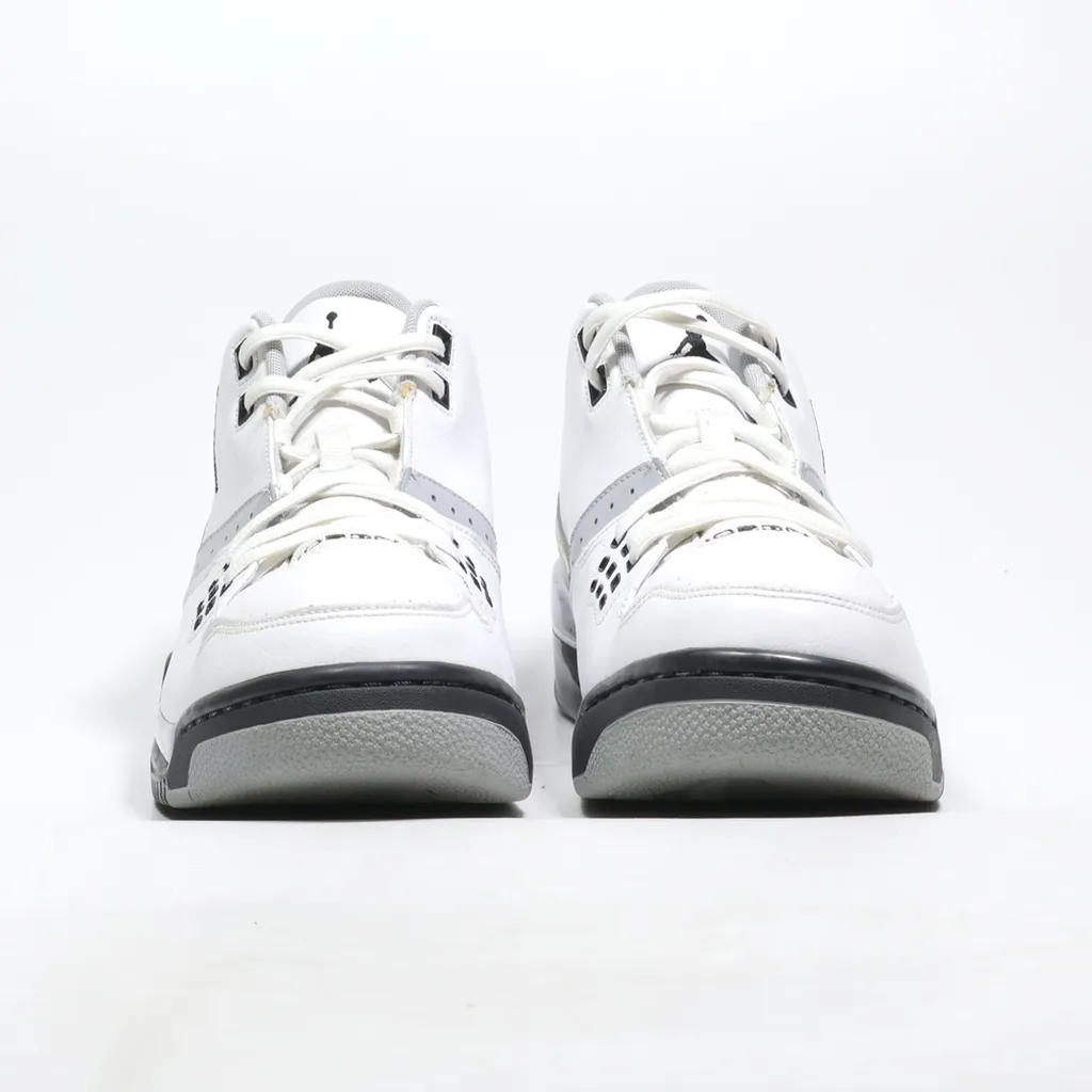 Air Jordan Flight 23 Bg Big High-Top Sneakers Leather White Color For Men