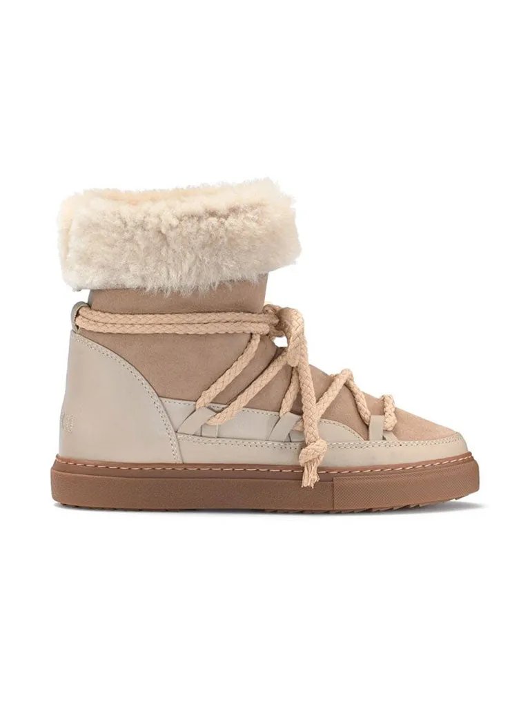 Classic High Sneaker Boot Beige