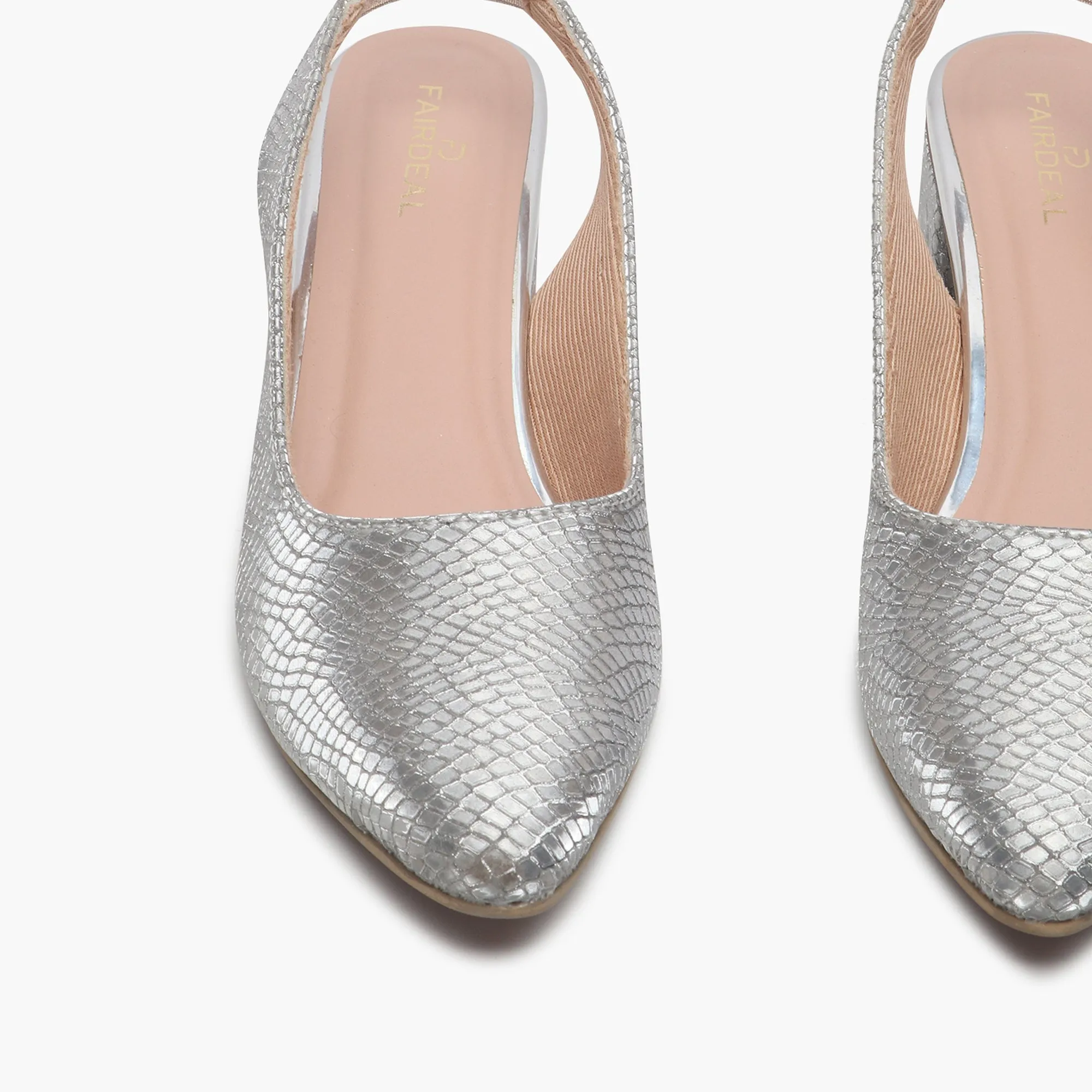 Closed Toe Backstrap Mules