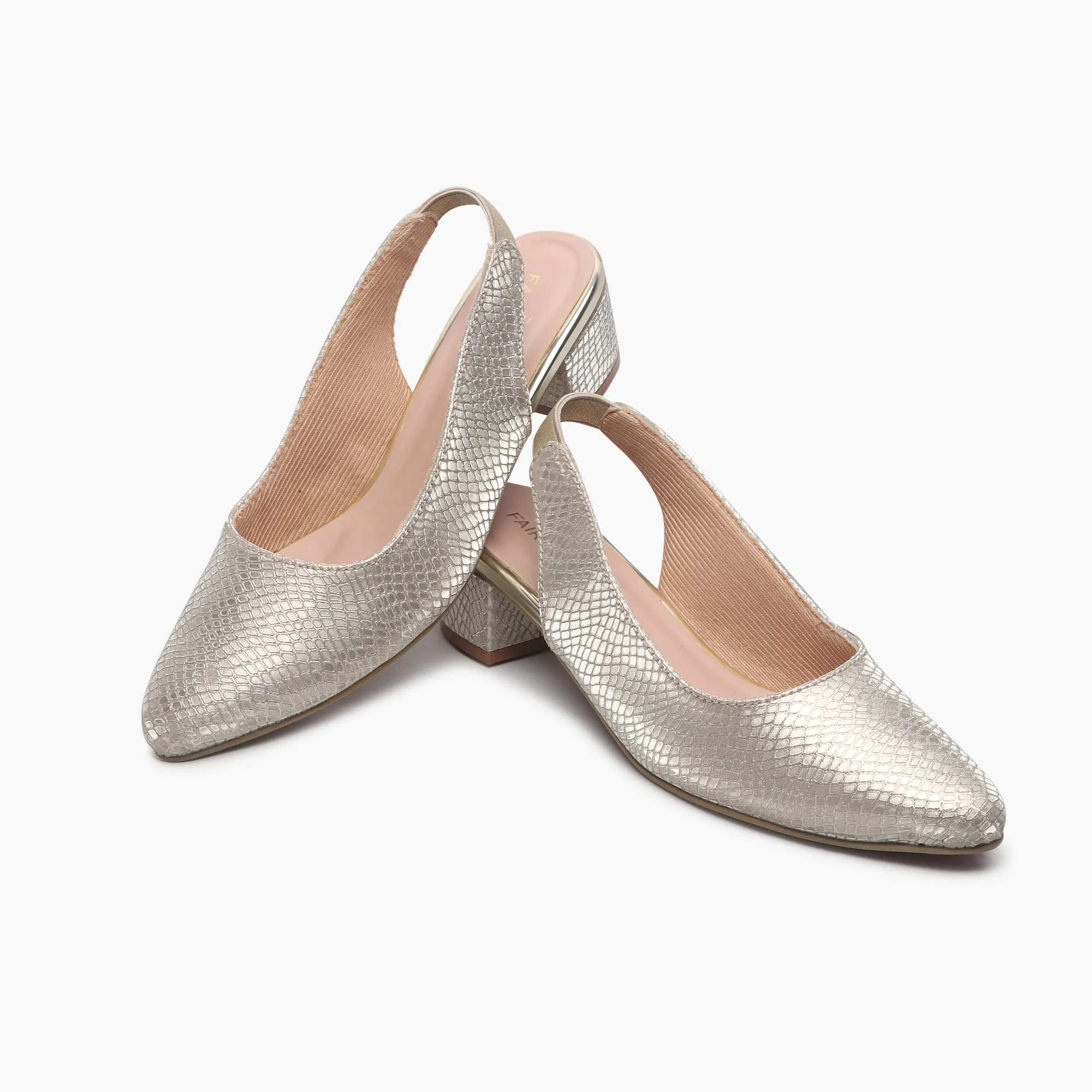 Closed Toe Backstrap Mules