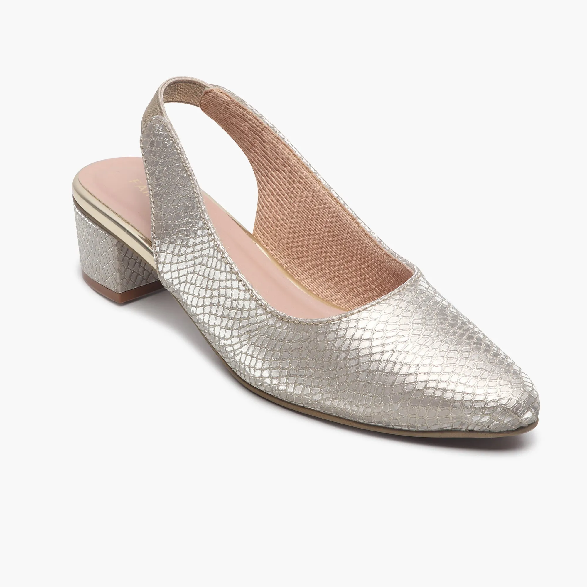 Closed Toe Backstrap Mules