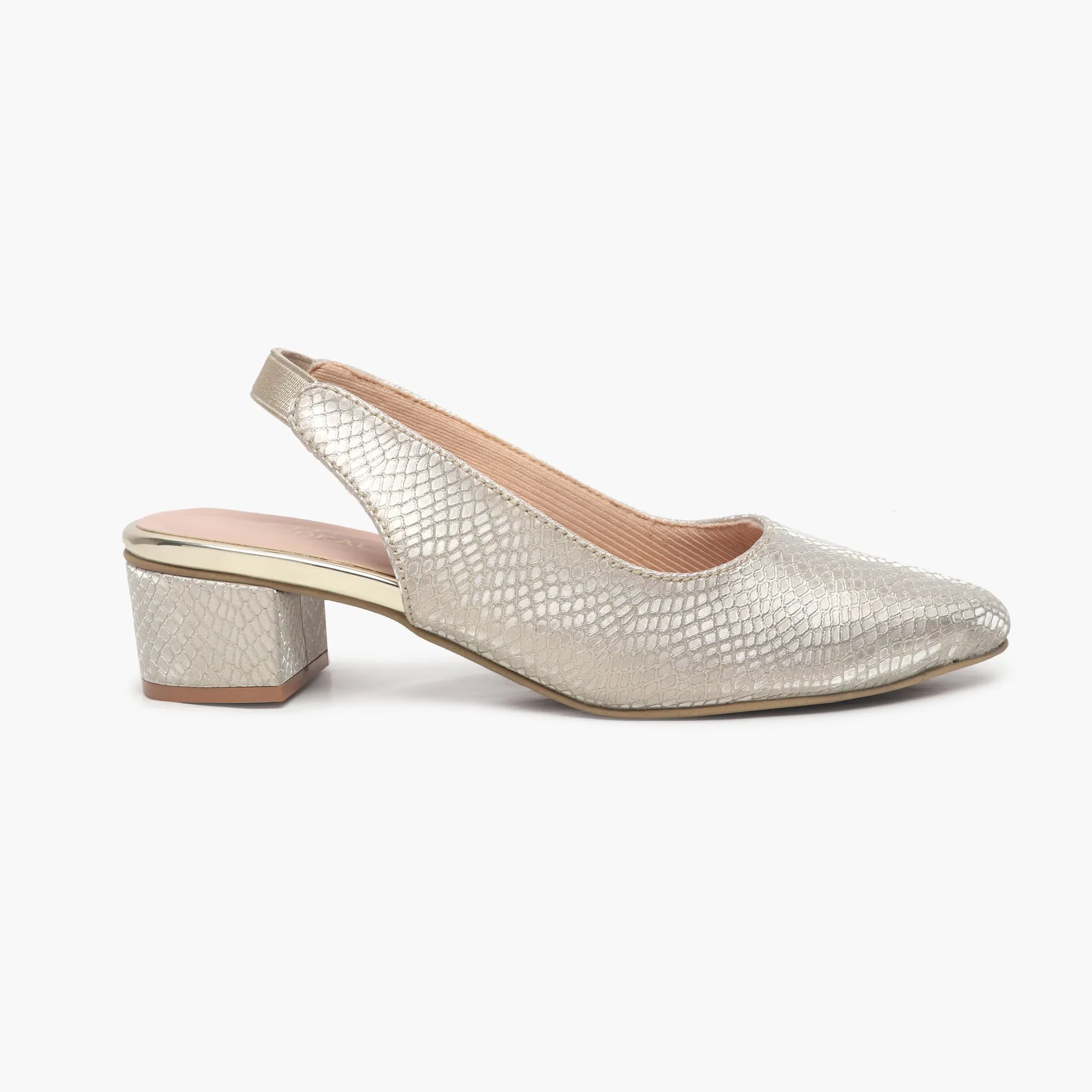 Closed Toe Backstrap Mules