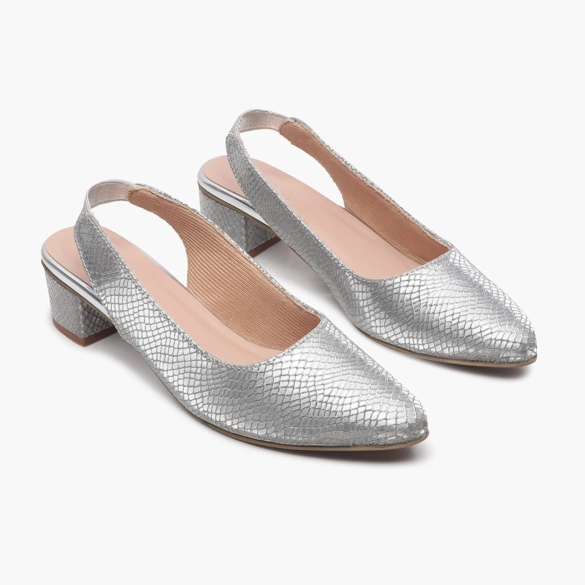Closed Toe Backstrap Mules