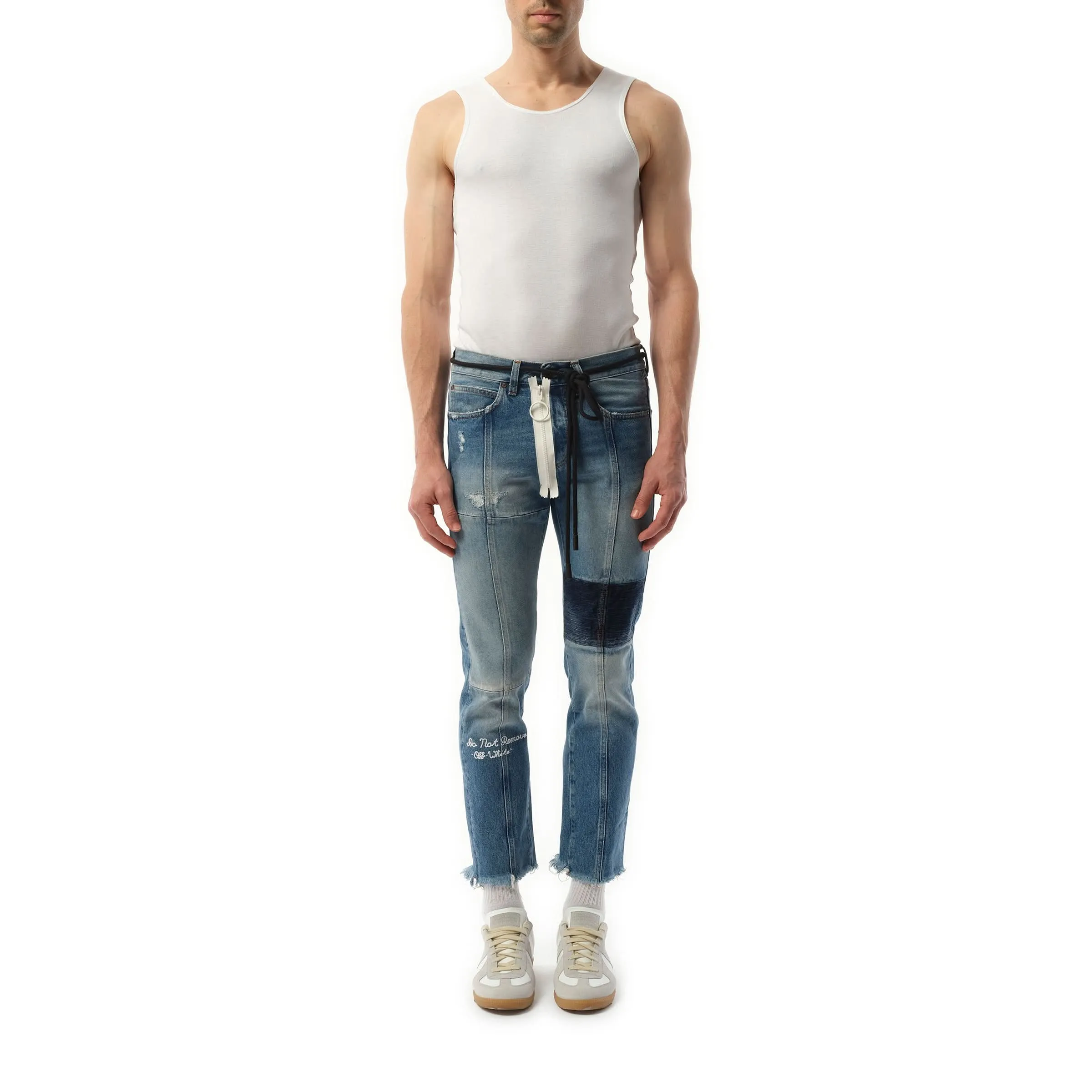 Crop Jeans in Multicolor