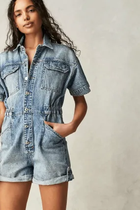Free People Marci Cuffed Shortall