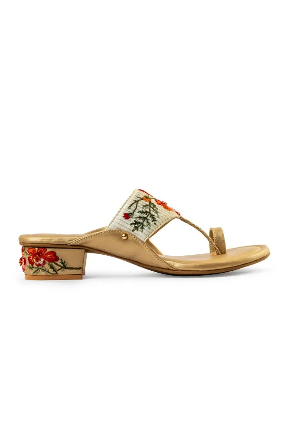 Gulmohar Lane : Kolha Block Heel