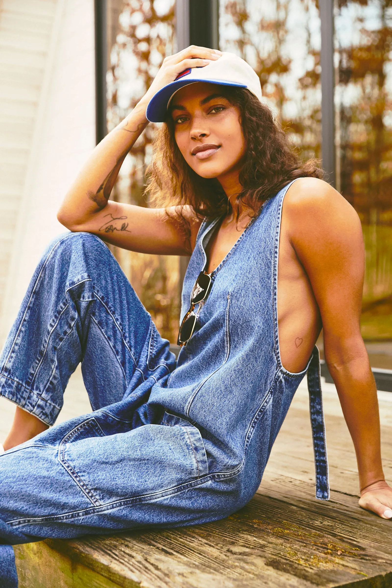 High Roller Jumpsuit Sapphire Blue