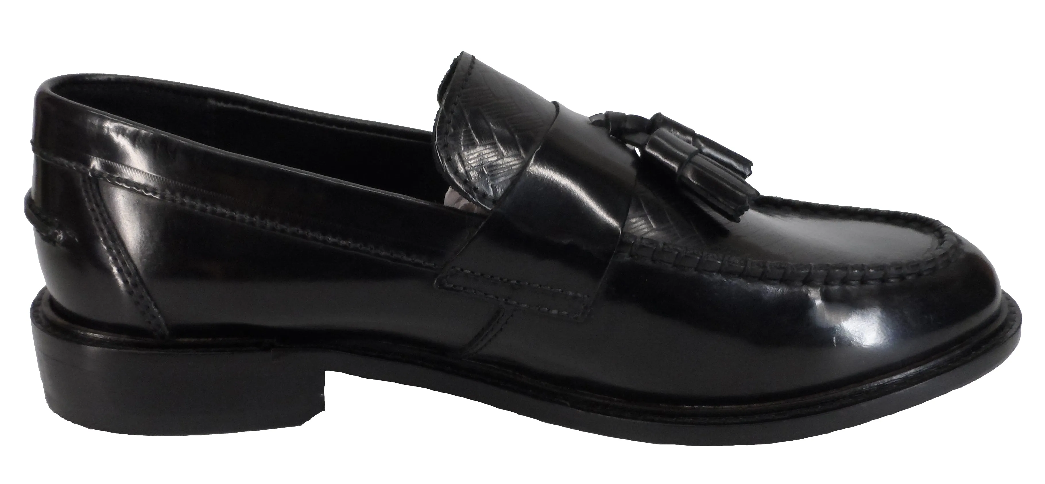 Ikon Original Weaver Black Retro, Tassel Loafers