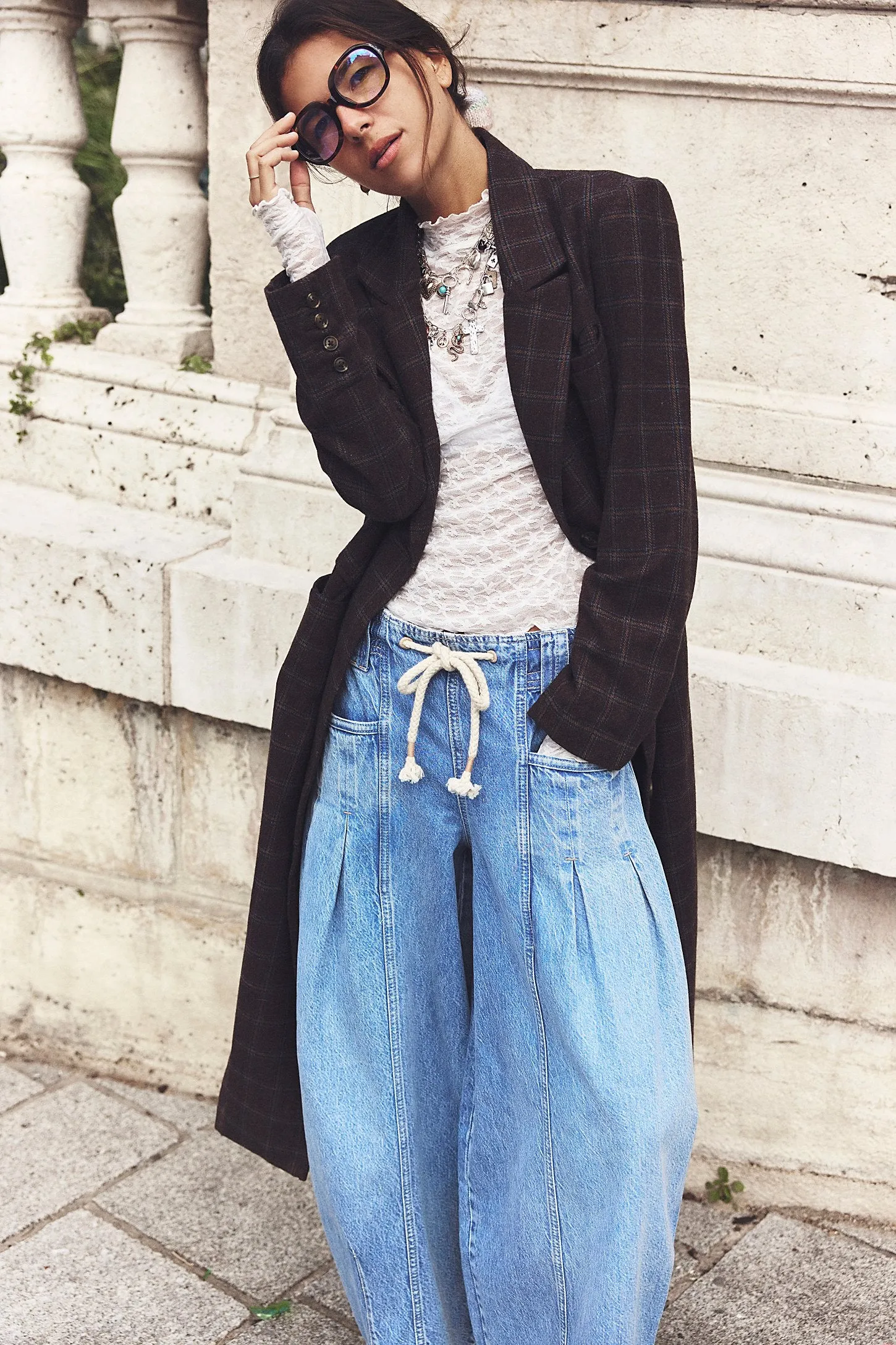 Margo Barrel Pull-On Jeans | Bergamot