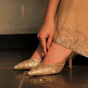 Starstruck : Salsa Mule Heels  - Kareena Kapoor Khan x Fizzy Goblet - Limited Edition