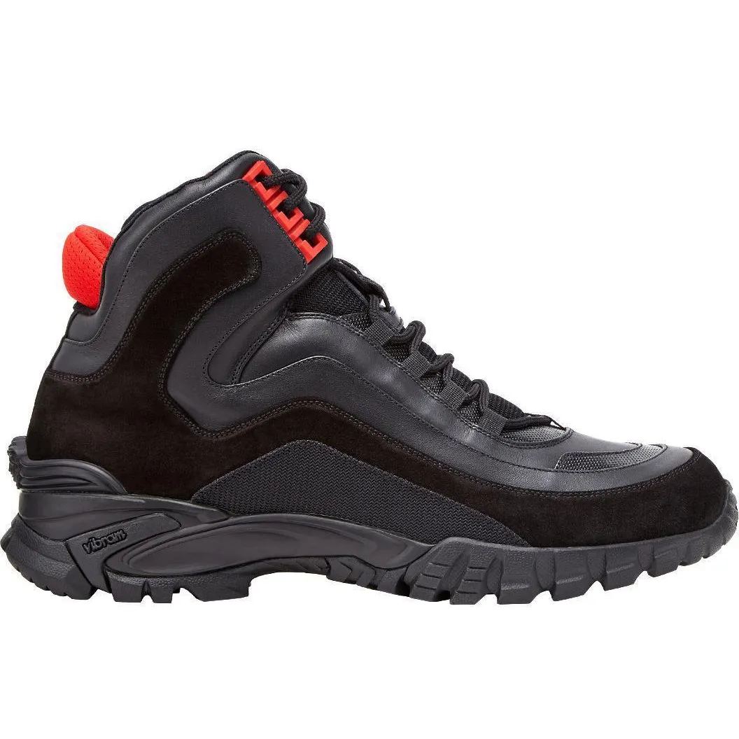 VERSACE Sports Shoe Calf Leather, Black