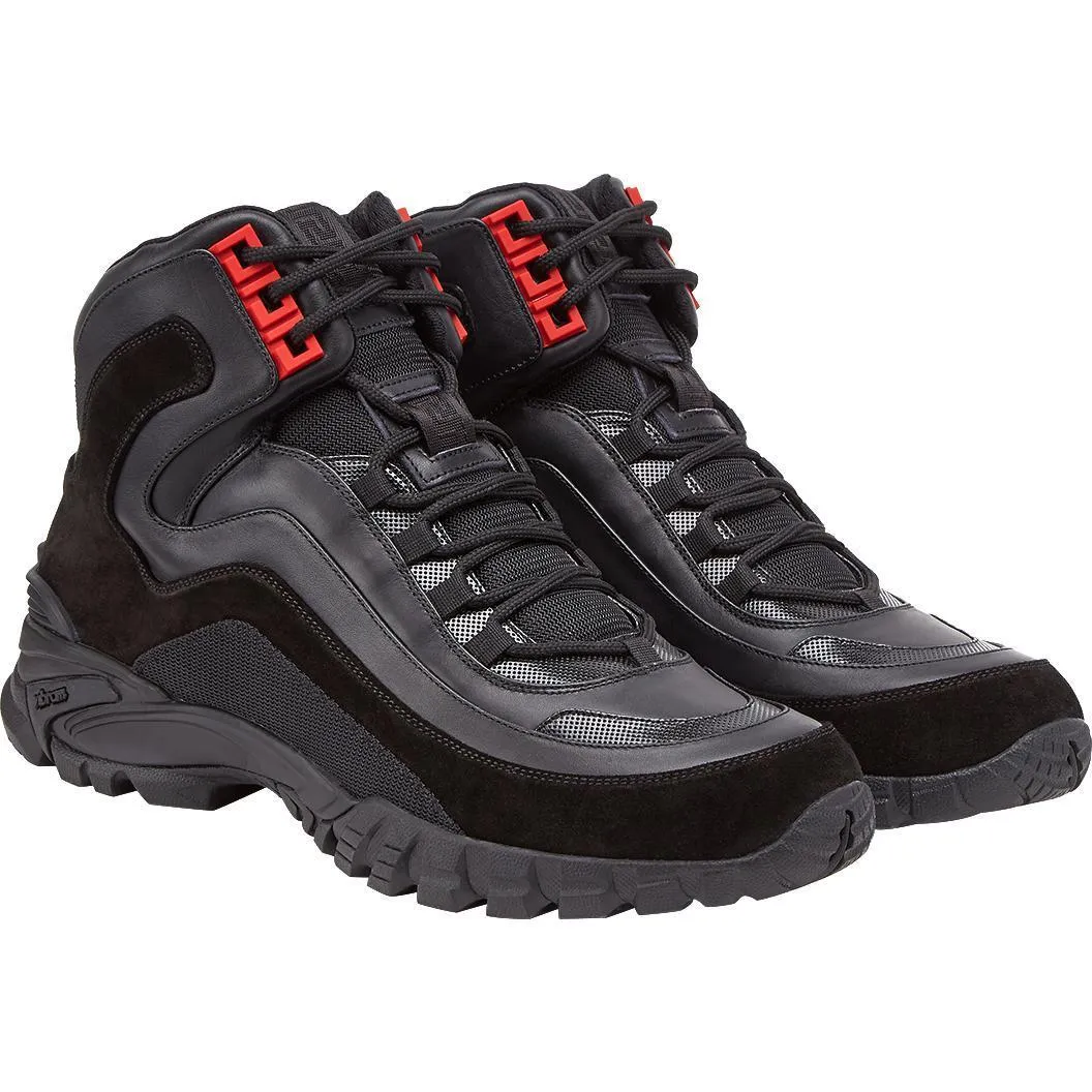 VERSACE Sports Shoe Calf Leather, Black