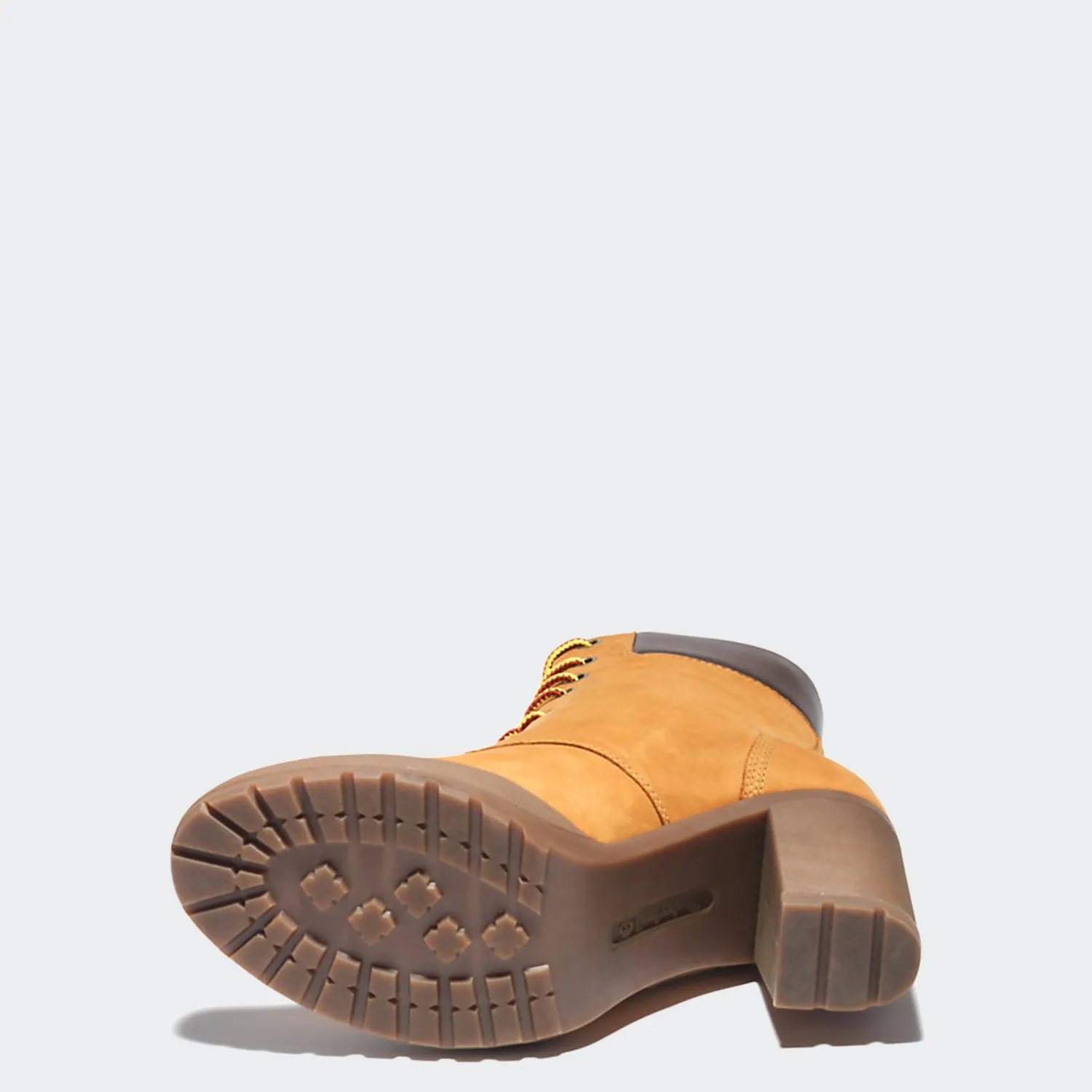 Women's Timberland Camdale Chunky Heel Boots Wheat Nubuck