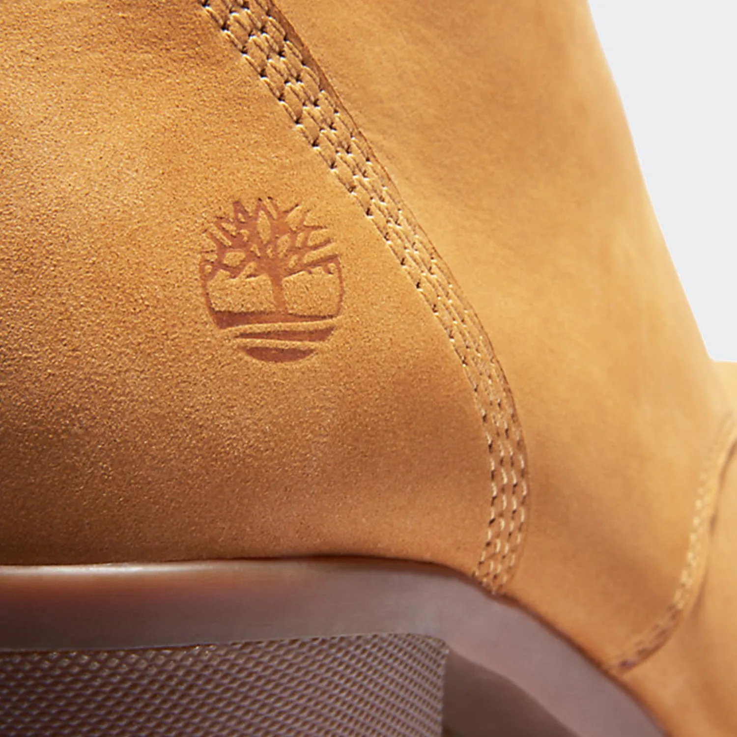 Women's Timberland Camdale Chunky Heel Boots Wheat Nubuck